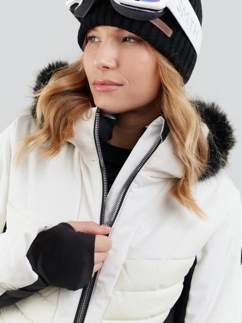 Fundango Salina Padded Jacket for women in white 8
