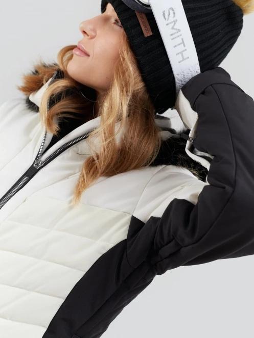 Fundango Salina Padded Jacket for women in white 9
