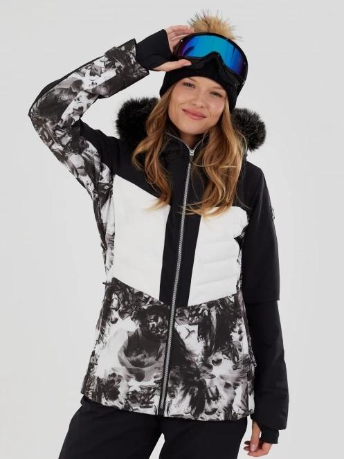 Fundango Salina Padded Jacket for women in white 2