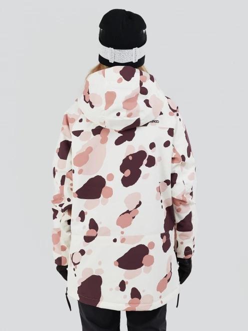 Fundango Hooper ECO Anorak for women in pink 3
