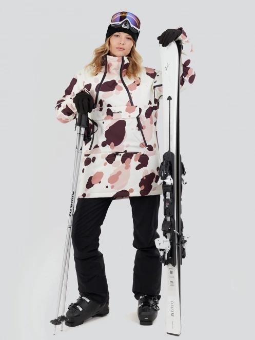 Fundango Hooper ECO Anorak for women in pink 4