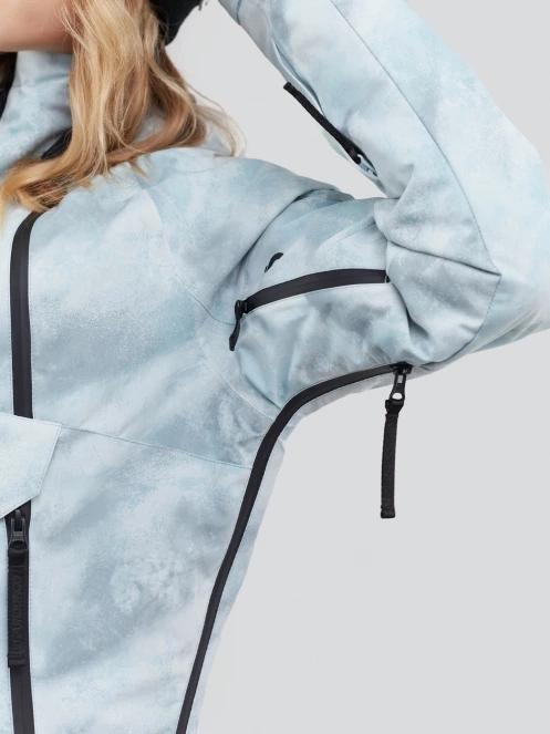 Fundango Hooper ECO Anorak for women in light blue 7