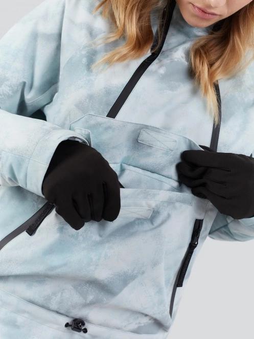 Fundango Hooper ECO Anorak for women in light blue 9