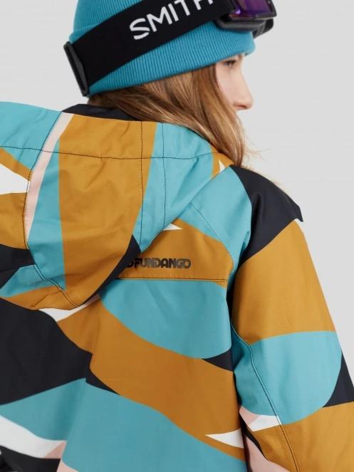 Fundango Hooper ECO Anorak for women in yellow 10