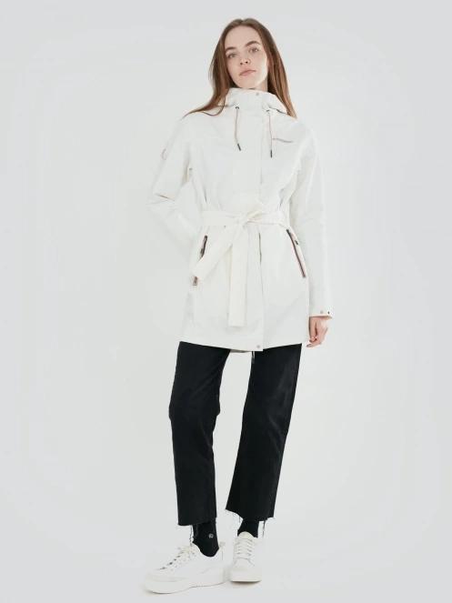Fundango Regina II Waterproof Trench Jacket for women in sand 4