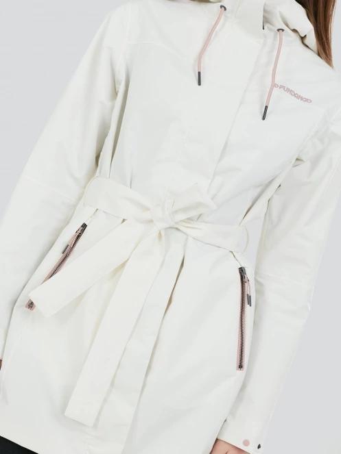 Fundango Regina II Waterproof Trench Jacket for women in sand 5