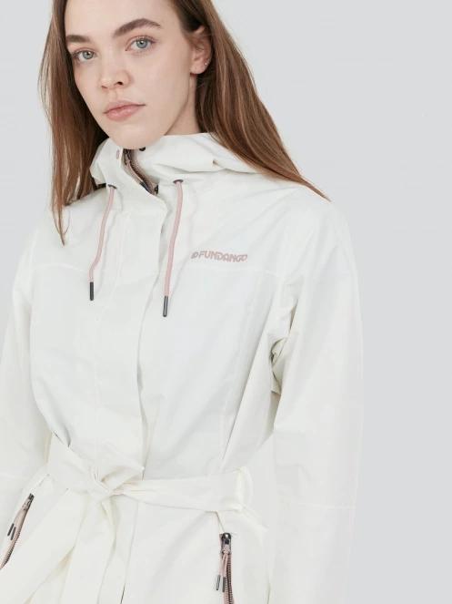 Fundango Regina II Waterproof Trench Jacket for women in sand 6