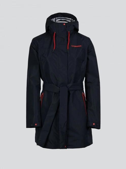 Fundango Regina II Waterproof Trench Jacket for women in dark blue 9