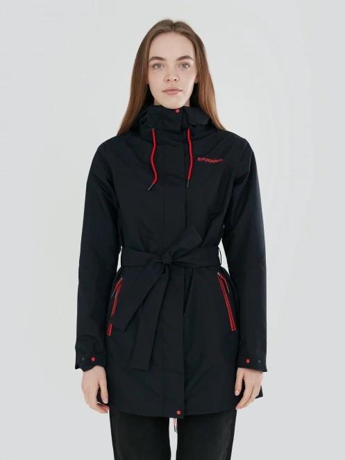 Fundango Regina II Waterproof Trench Jacket for women in dark blue 2