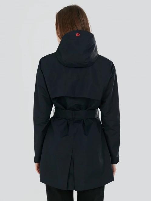 Fundango Regina II Waterproof Trench Jacket for women in dark blue 3
