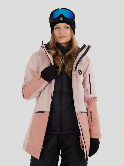 Fundango Nashua ECO 3L Allmountain Jacket for women in pink 2