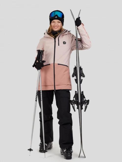 Fundango Nashua ECO 3L Allmountain Jacket for women in pink 4