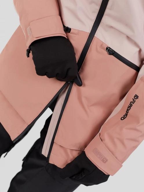 Fundango Nashua ECO 3L Allmountain Jacket for women in pink 10
