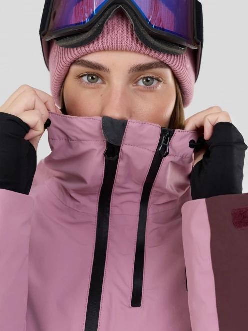 Fundango Nashua ECO 3L Allmountain Jacket for women in pink 11