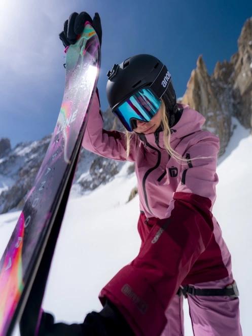 Fundango Nashua ECO 3L Allmountain Jacket for women in pink 16