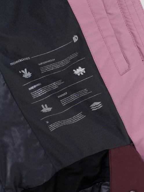 Fundango Nashua ECO 3L Allmountain Jacket for women in pink 6