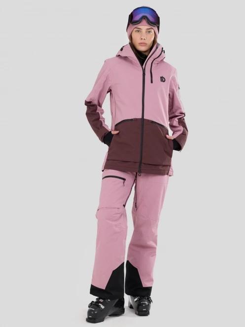 Fundango Nashua ECO 3L Allmountain Jacket for women in pink 7