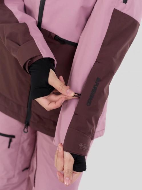 Fundango Nashua ECO 3L Allmountain Jacket for women in pink 9