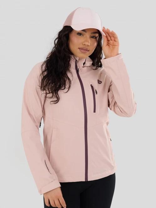 Fundango Piora II Waterproof Jacket for women in pink 2