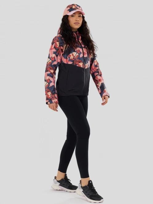 Fundango Piora II Waterproof Jacket for women in pink 4