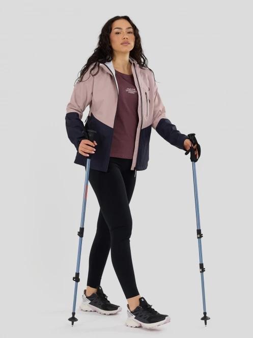 Fundango Piora II Waterproof Jacket for women in pink 12