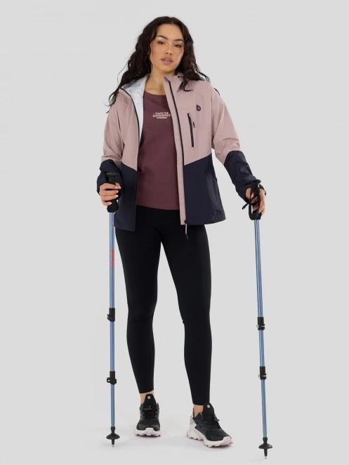 Fundango Piora II Waterproof Jacket for women in pink 5