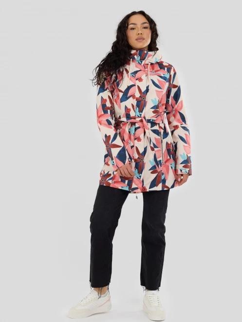 Fundango Regina III Waterproof Trench Jacket for women in sand 5