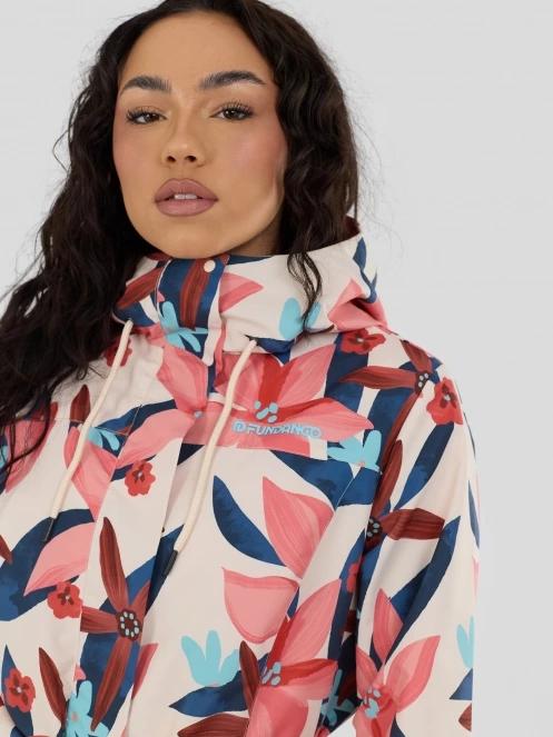 Fundango Regina III Waterproof Trench Jacket for women in sand 6