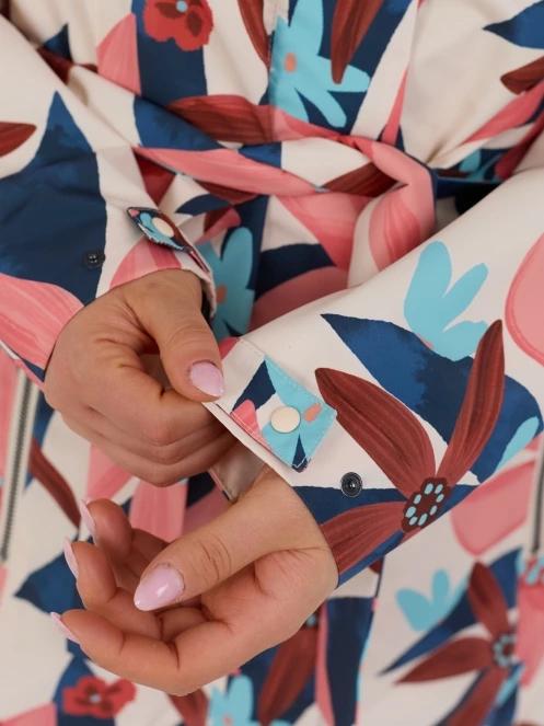 Fundango Regina III Waterproof Trench Jacket for women in sand 8