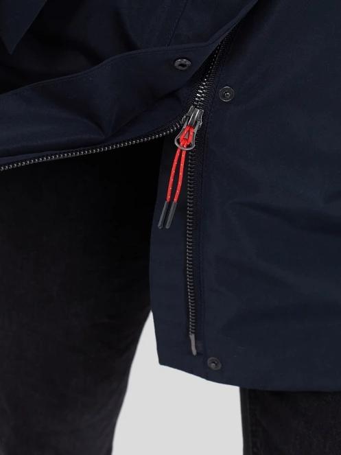 Fundango Regina III Waterproof Trench Jacket for women in dark blue 8