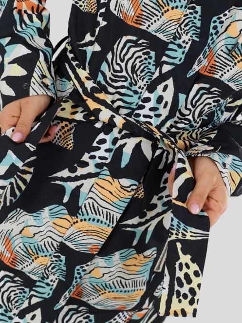 Fundango Regina III Waterproof Trench Jacket for women in black 5