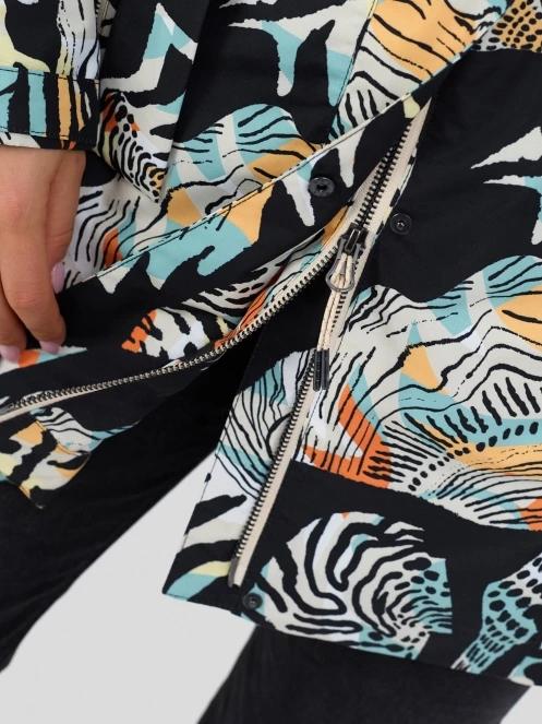 Fundango Regina III Waterproof Trench Jacket for women in black 6