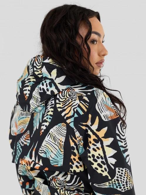 Fundango Regina III Waterproof Trench Jacket for women in black 7