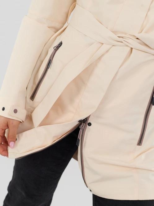 Fundango Regina III Waterproof Trench Jacket for women in sand 6