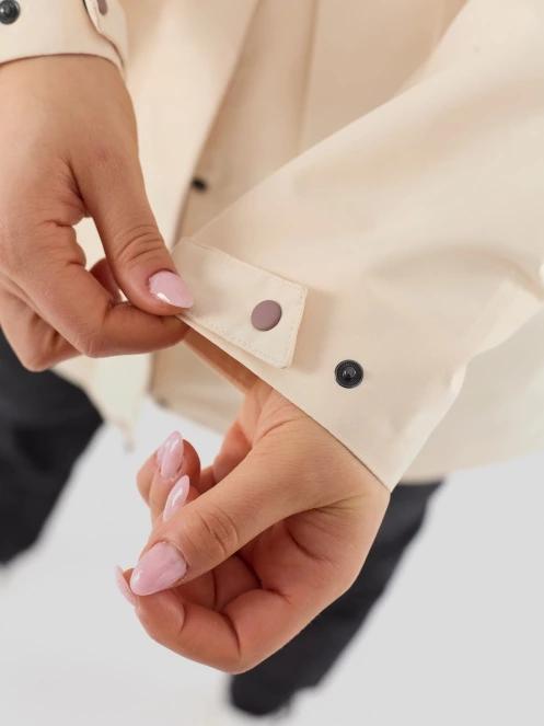 Fundango Regina III Waterproof Trench Jacket for women in sand 7