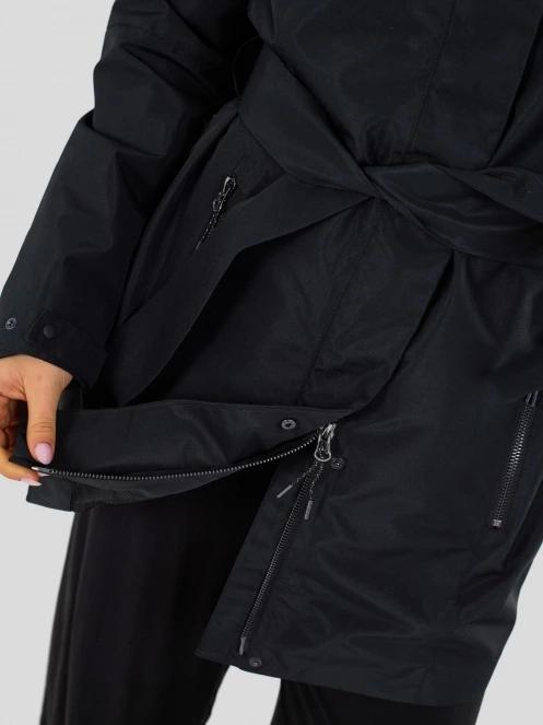 Fundango Regina III Waterproof Trench Jacket for women in black 9