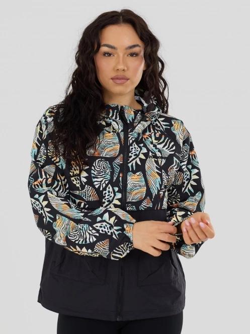 Fundango Cecil Windbreaker Jacket for women in black 2