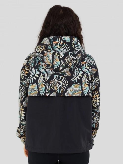 Fundango Cecil Windbreaker Jacket for women in black 3