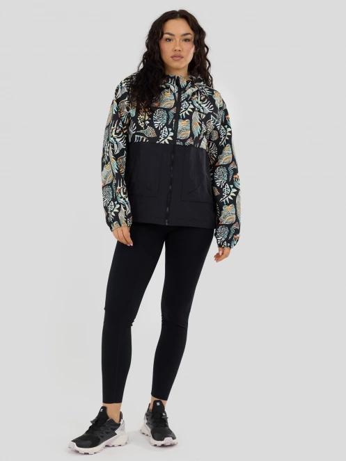 Fundango Cecil Windbreaker Jacket for women in black 4