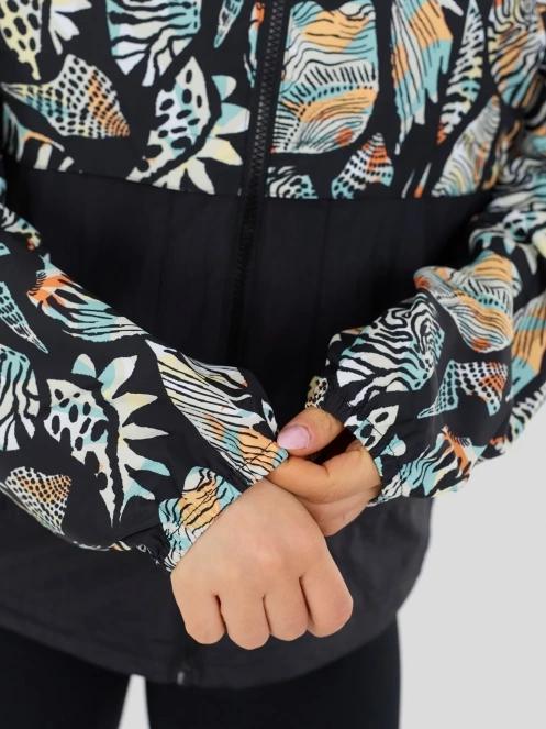 Fundango Cecil Windbreaker Jacket for women in black 7