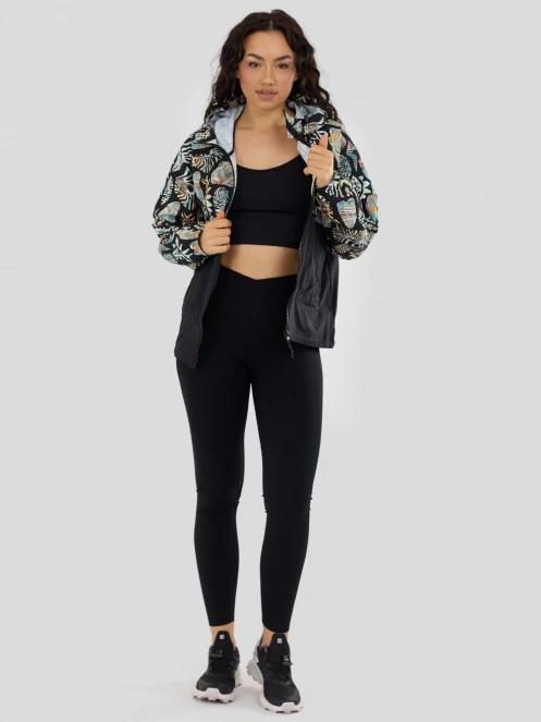 Fundango Cecil Windbreaker Jacket for women in black 8