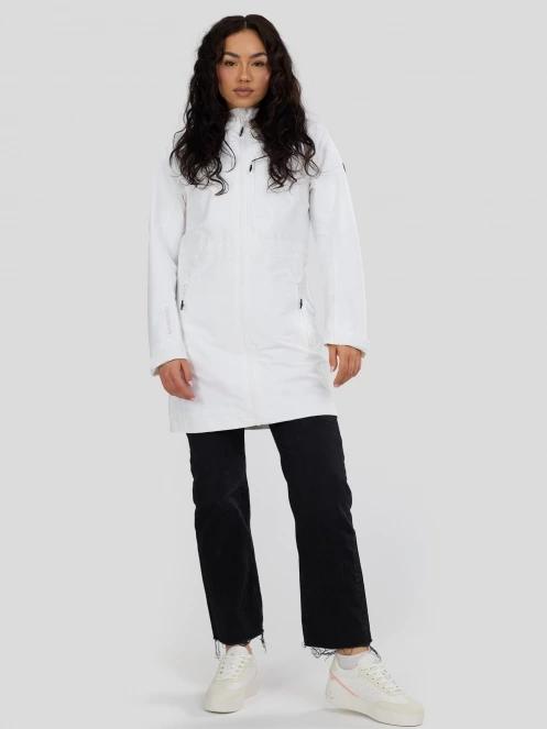 Fundango Yuma Raincoat for women in white 4