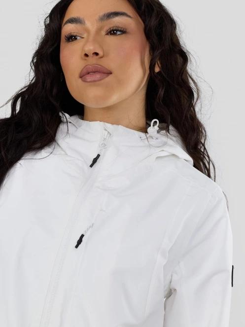 Fundango Yuma Raincoat for women in white 5