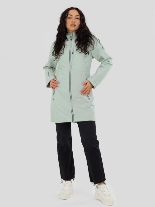 Fundango Yuma Raincoat for women in green 4