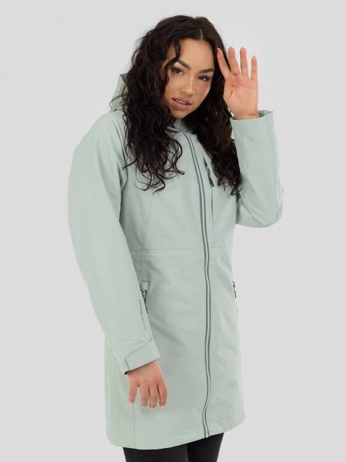 Fundango Yuma Raincoat for women in green 5