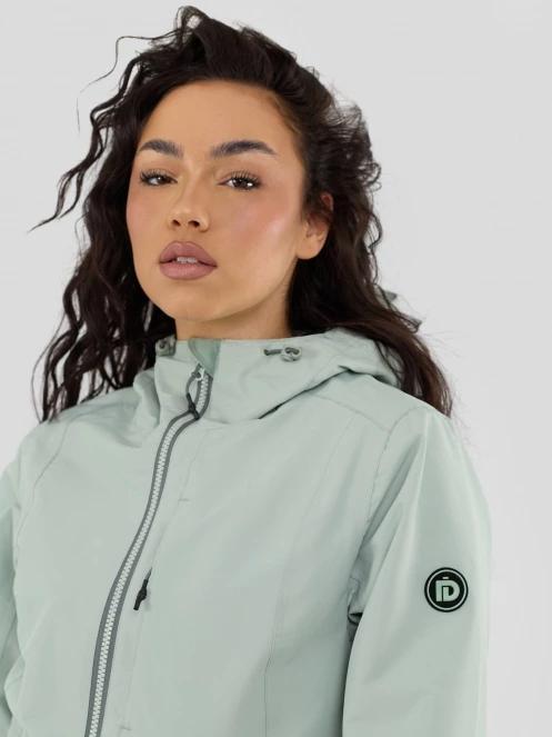 Fundango Yuma Raincoat for women in green 6