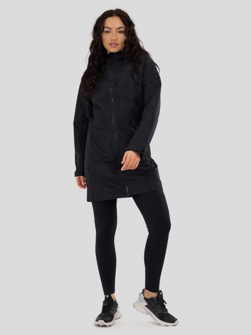 Fundango Yuma Raincoat for women in black 4