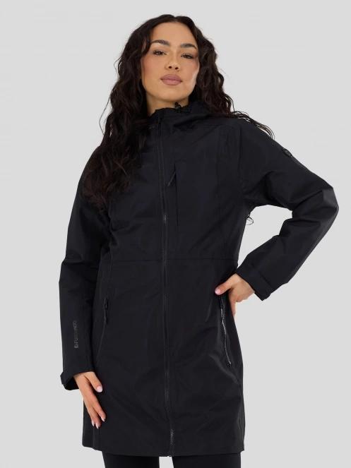 Fundango Yuma Raincoat for women in black 5