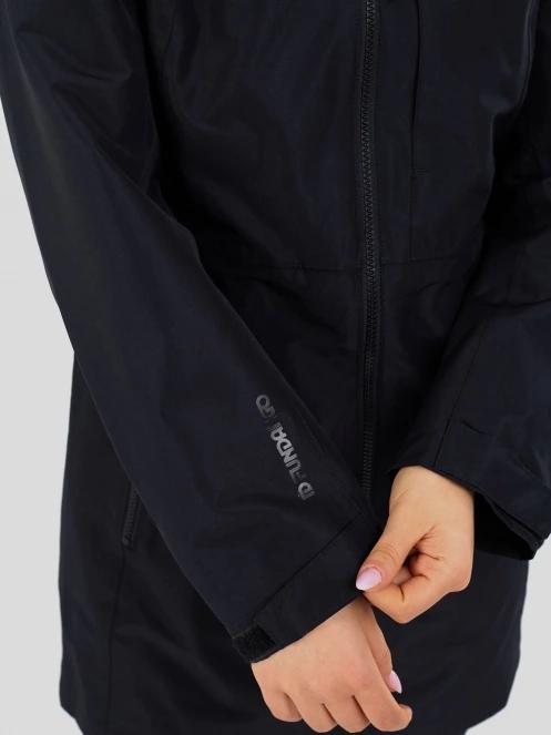Fundango Yuma Raincoat for women in black 8