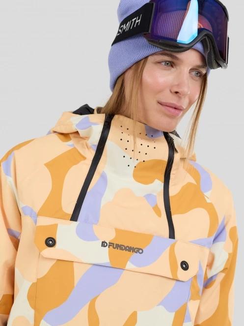 Fundango Fayette ECO Anorak for women in yellow 6